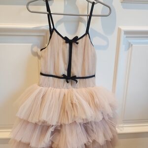 Ooh! La, La! Couture Blush Dress with Black Details